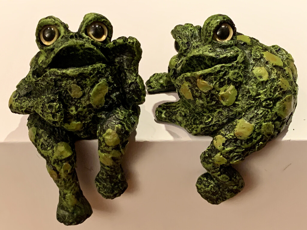 Garden Frogs by ososki