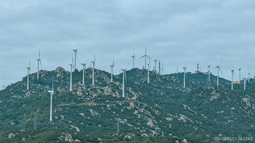Wind power farm by wh2021
