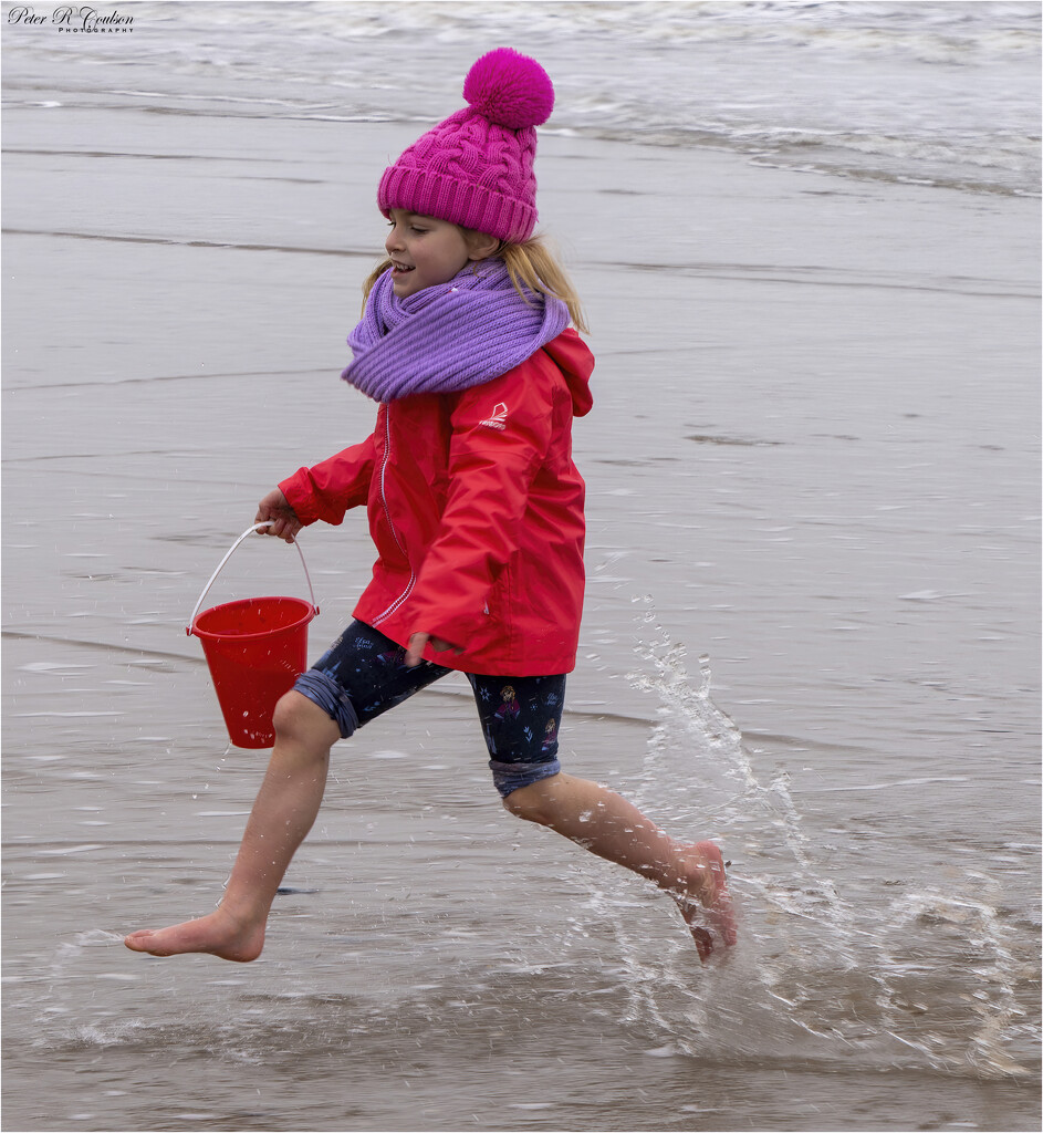 Playing in the Sea  by pcoulson