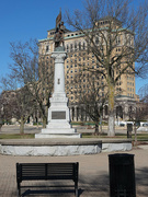 11th Feb 2023 - Civil War Monument and old Battle Creek Sanitarium