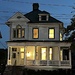 Old Victorian house at night, Charleston by congaree
