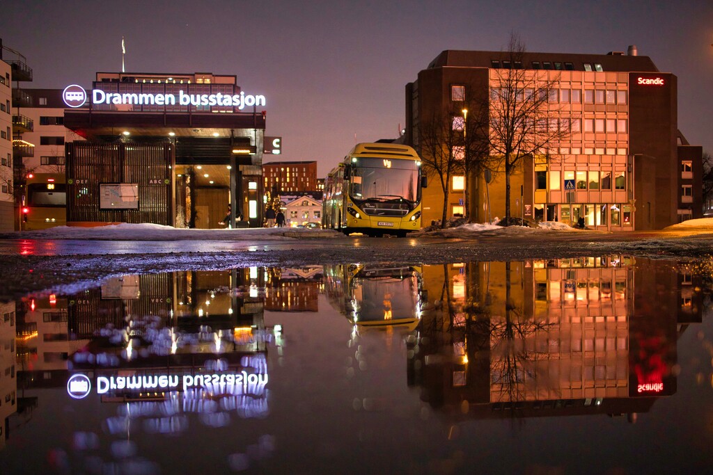 Drammen bus station by okvalle