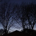 Rooftop at Twilight in Winter