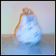 15th Feb 2023 - Pastel Pear Sculpture ICM