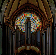 15th Feb 2023 - 0215 - Window and organ pipes, Boppard