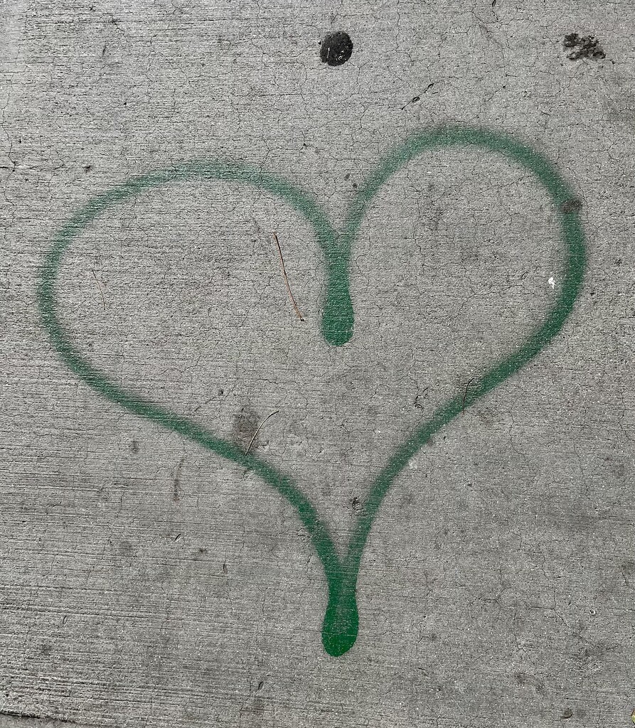 Sidewalk Heart by lisahenson