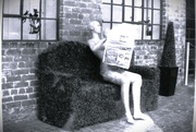 17th Feb 2023 - A mannequin reading the paper