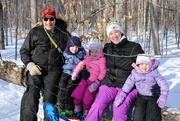 17th Feb 2023 - My snowshoeing gang 
