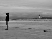 18th Feb 2023 - On the beach and lighthouse