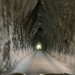 in a mini, through a tunnel