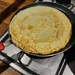 Pancake in the pan 