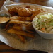 Fish and Chips with Coleslaw  by sfeldphotos