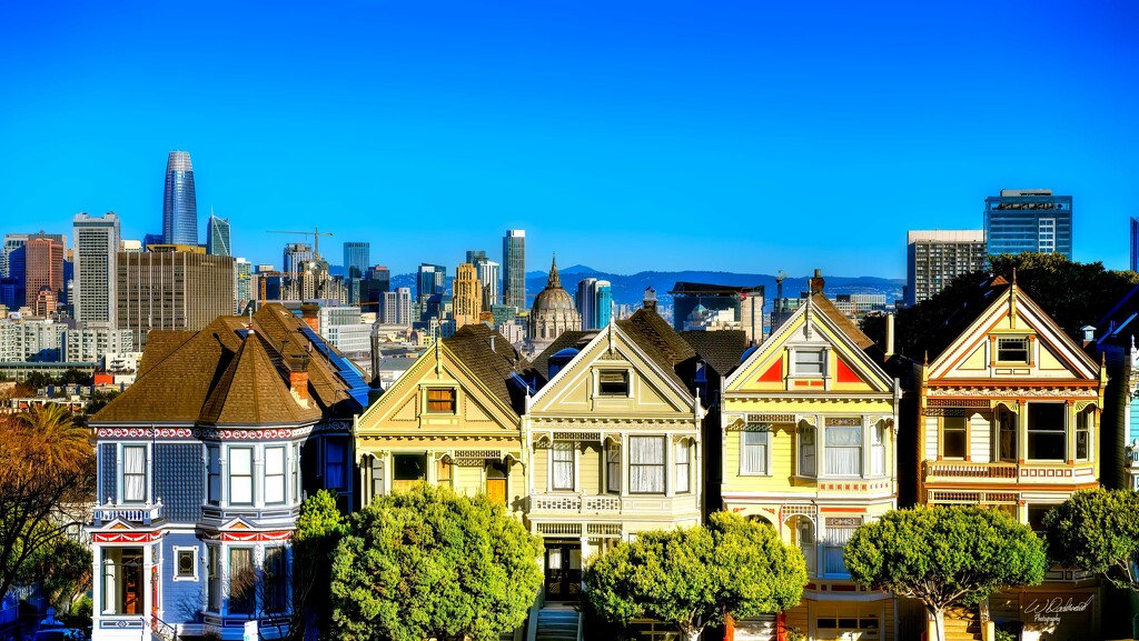 Painted Ladies of San Francisco by photographycrazy