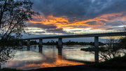 22nd Feb 2023 - Rangiriri Bridge at Sunset