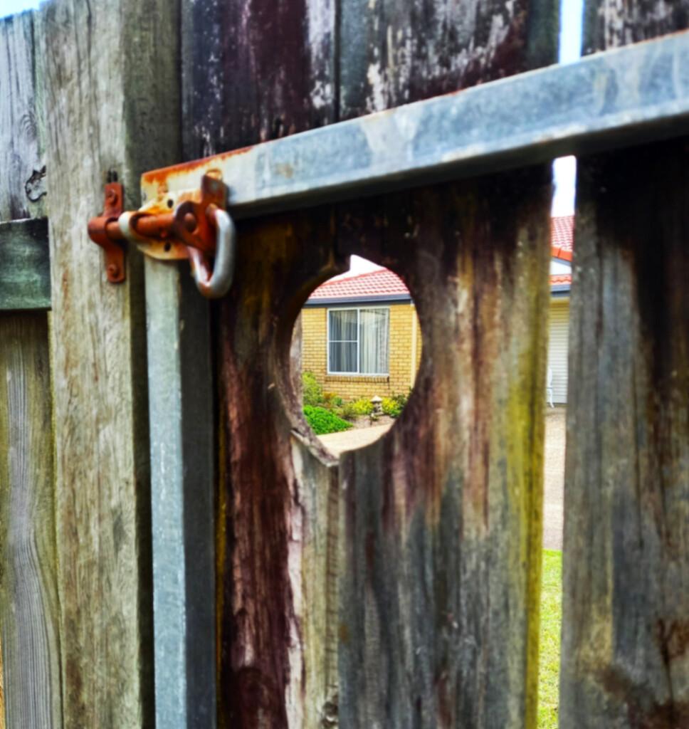  Rusty Old Gate With  A View ~ by happysnaps