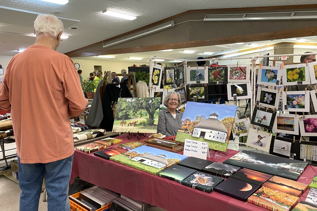 Steve Smith's photography at the Garden Expo by tunia