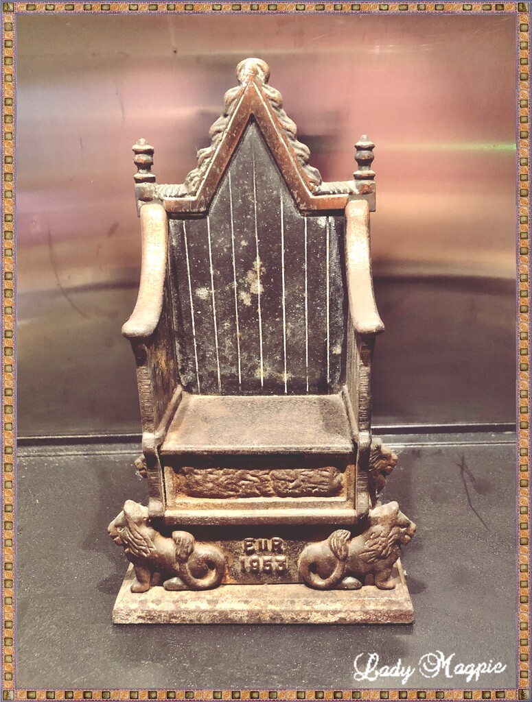 The 700 Year Old Coronation Chair, by ladymagpie