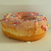 Strawberry Donut with Sprinkles  by sfeldphotos