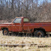 Rusty truck by mittens