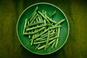 2nd Mar 2023 - Green beans in a green bowl
