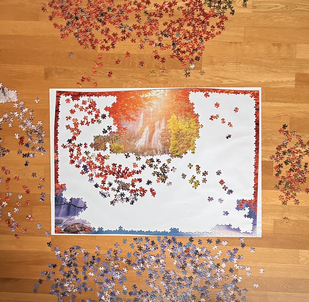 2000 piece puzzle development by abstractnature