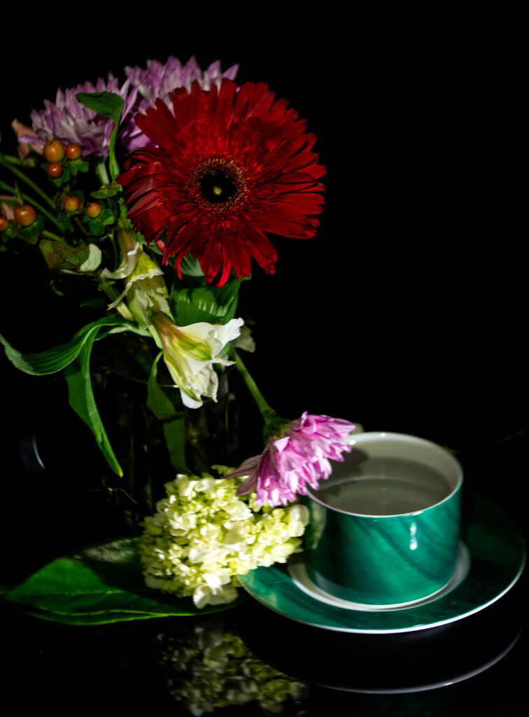 Blooming Teacup by joysabin