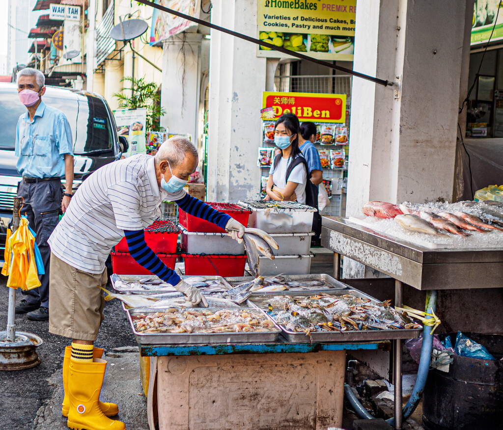 Fish and Seafood Stall by ianjb21
