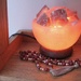 Salt lamp and mala beads by mltrotter