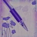 Violet Stationery P3056782 by merrelyn