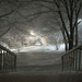 Night snow by novab