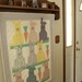 Easter/spring quilt by front door by mltrotter