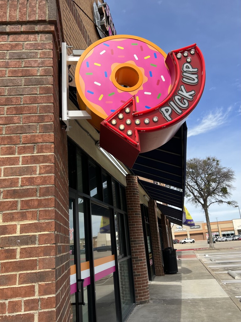 Amy’s Donuts has wonderful marketing props by louannwarren