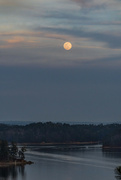 7th Mar 2023 - Moonrise on Allatoona Lake