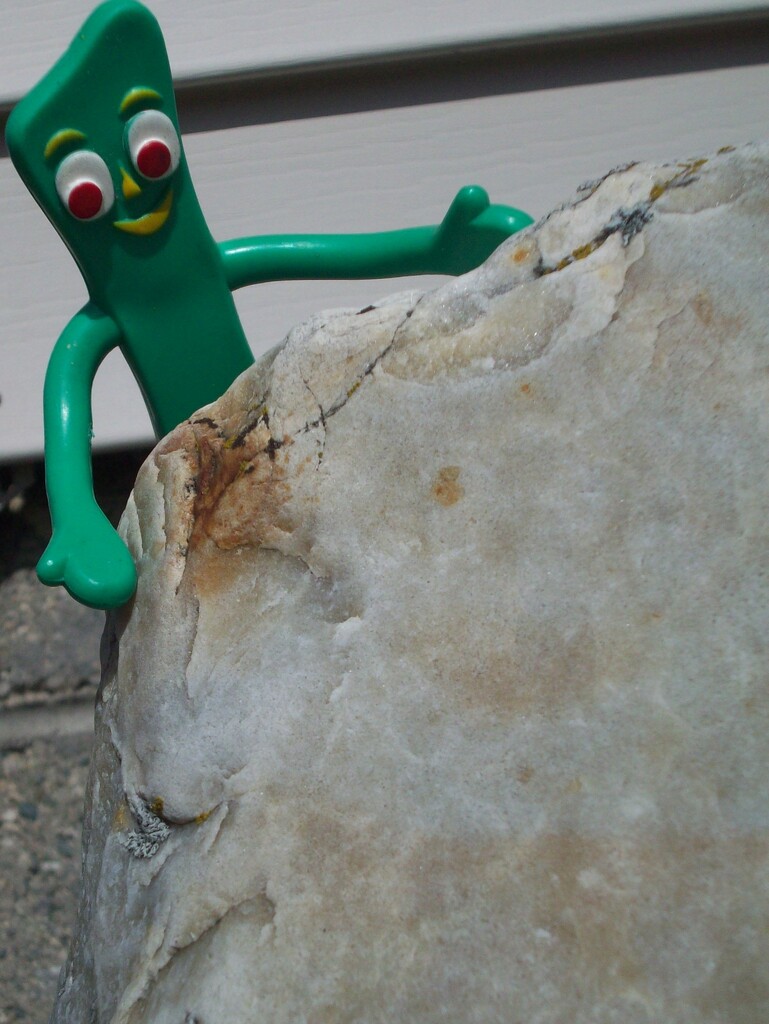 Gumby goes rock climbing by stillmoments33