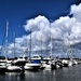 Clouds, Boats & Reflections ~  by happysnaps