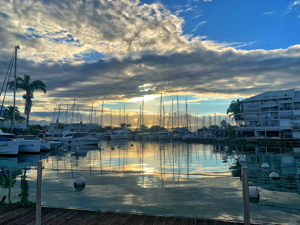 Sunset at the Marina.  by cocobella