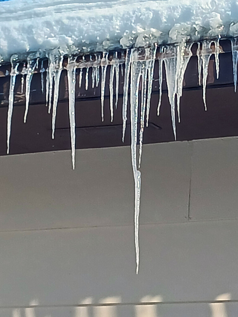 Icicles on the Porch by njmauthor