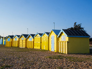 2nd Mar 2023 - yellow beach huts