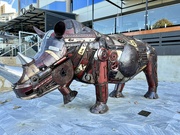 7th Mar 2023 - Rhinoceros sculpture 