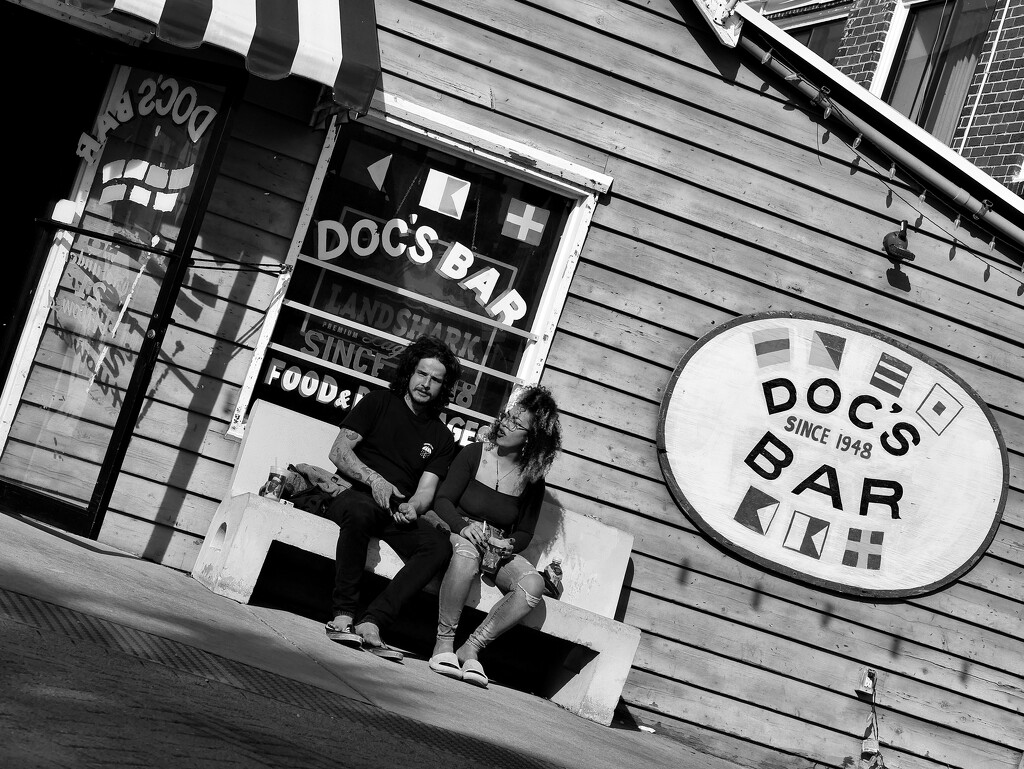 Sitting at Doc's by clayt