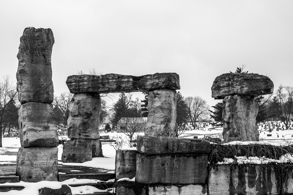 Cemetery Stonehenge  by darchibald