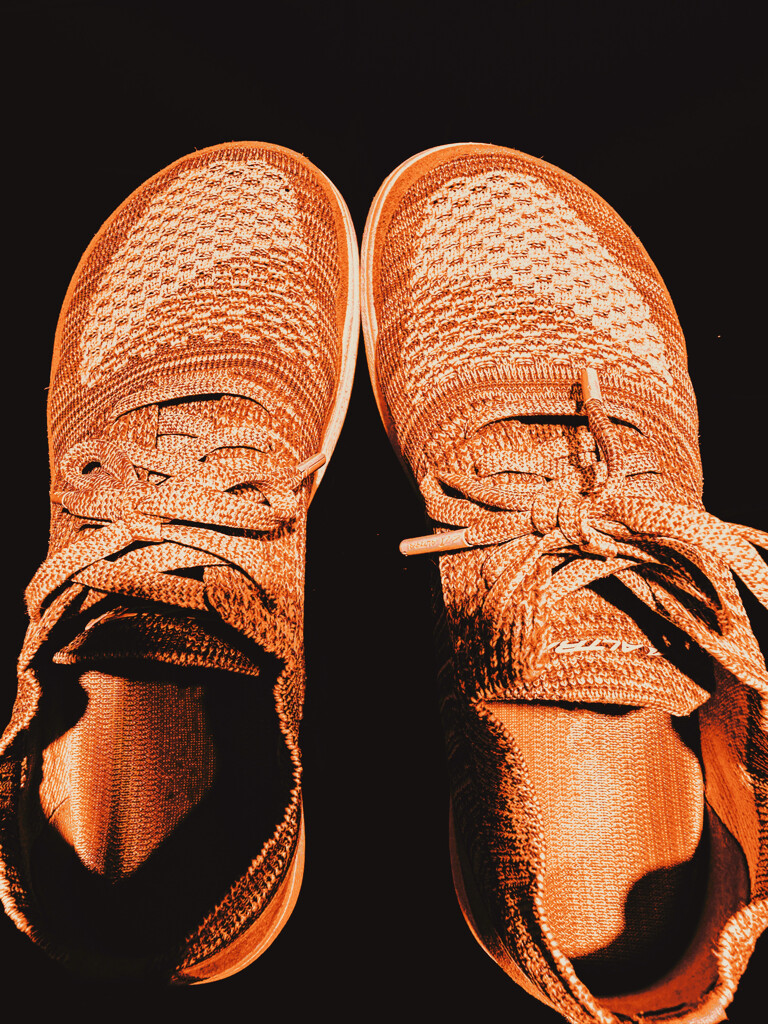Orange Shoes by shutterbug49