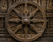 14th Mar 2023 - Wheel of a chariot - Rainbow 