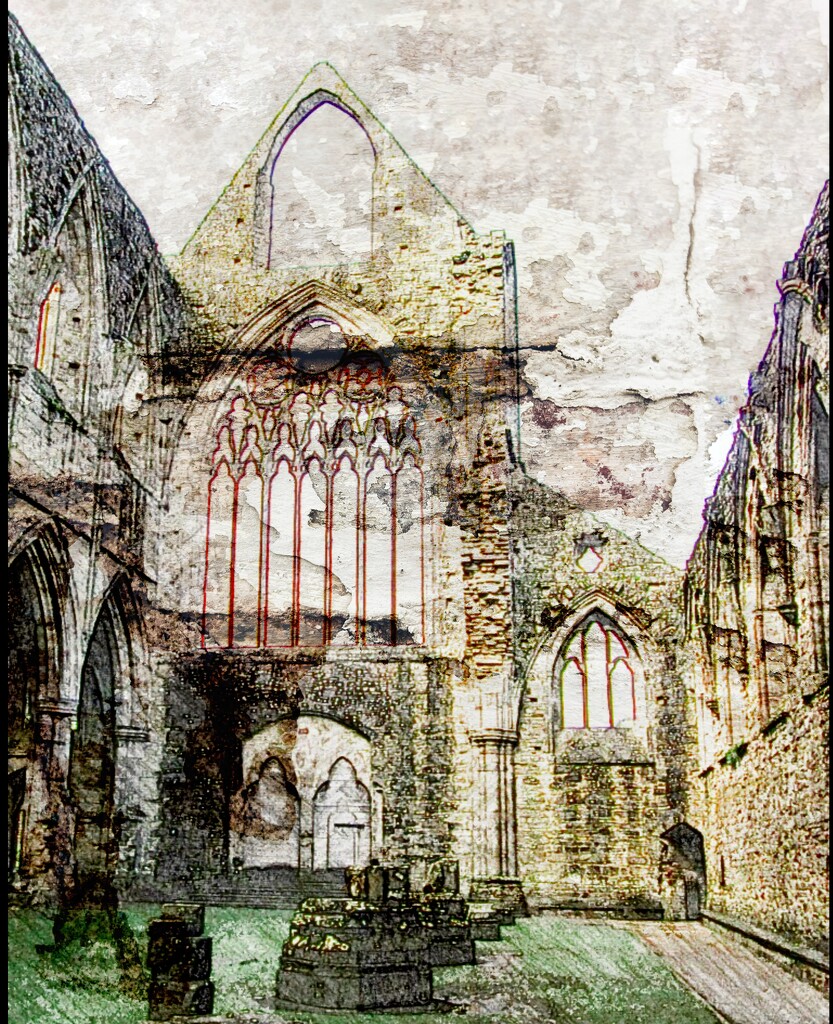 Tintern Abbey by keeptrying