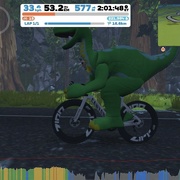 14th Mar 2023 - Dino Suit Cyclist