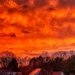 The sky was on fire, amazing to see by tstb13