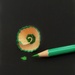 Green Pencil  by salza