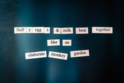 17th Mar 2023 - Magnetic Poetry - what does it mean?