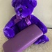 Amethyst with Purple Glasses Case