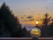 18th Mar 2023 - Sunset in a Glass Ball